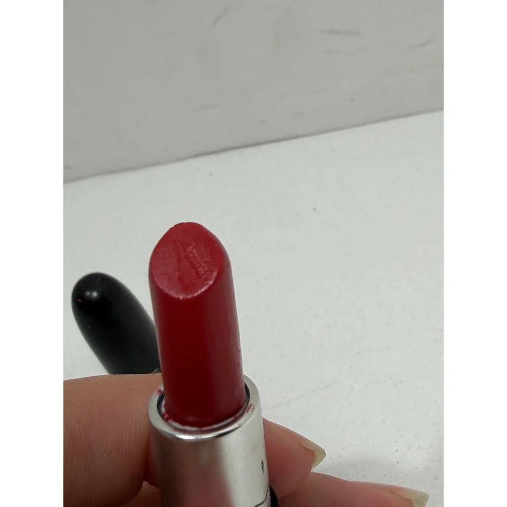MAC Matte Lipstick Chili Brownish‎ Orange Red A04 mini Size 0.1oz 3g